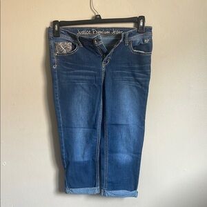 Justice Ankle-Length Blue Jeans for Women​